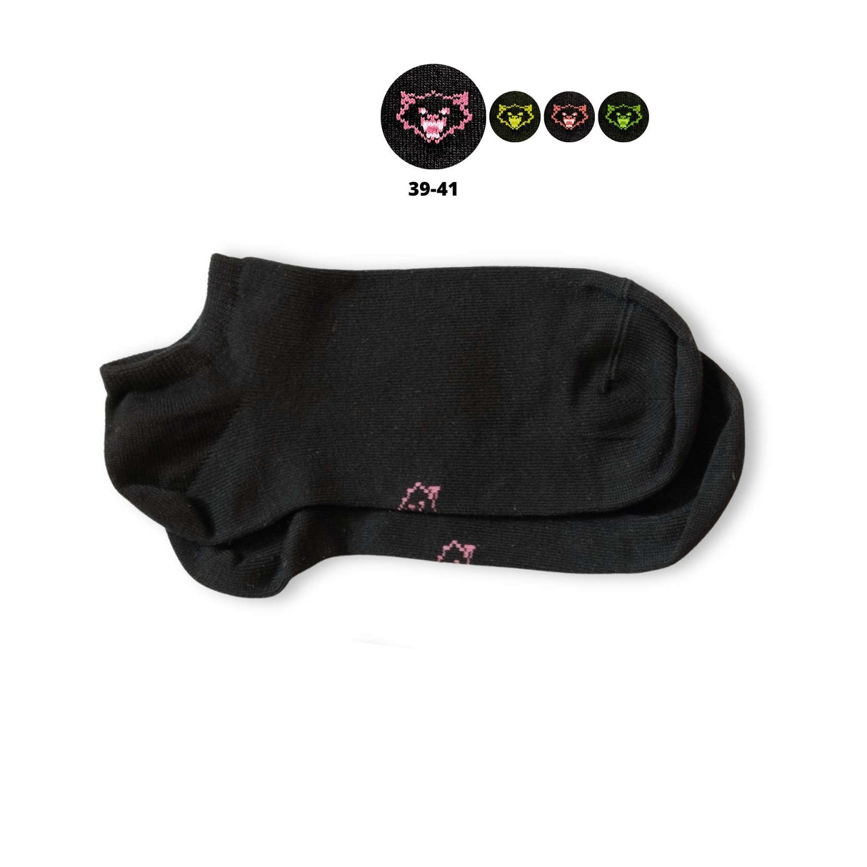 Ankle bamboo socks with colour-coding