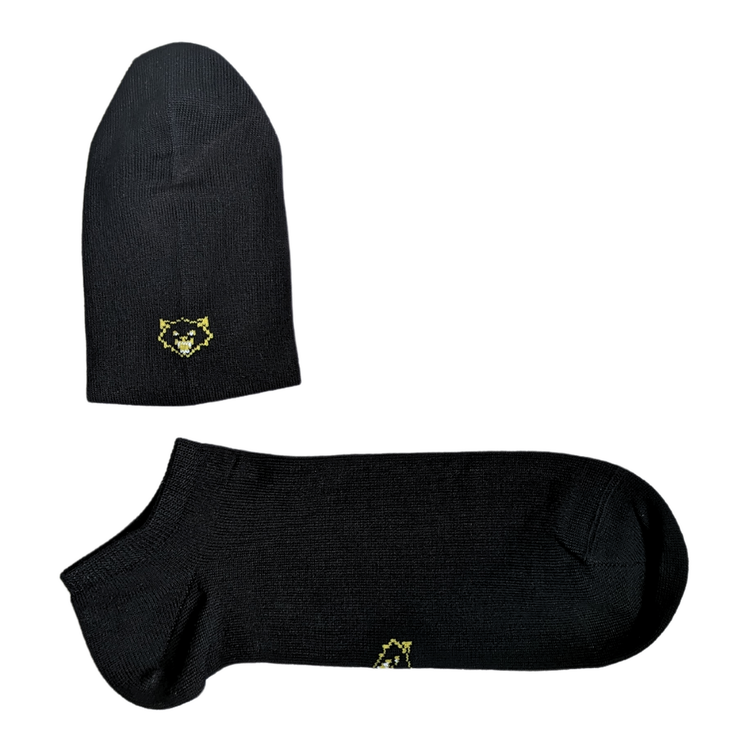 Koon 45-47 varrettomat bambusukat, keltainen logo