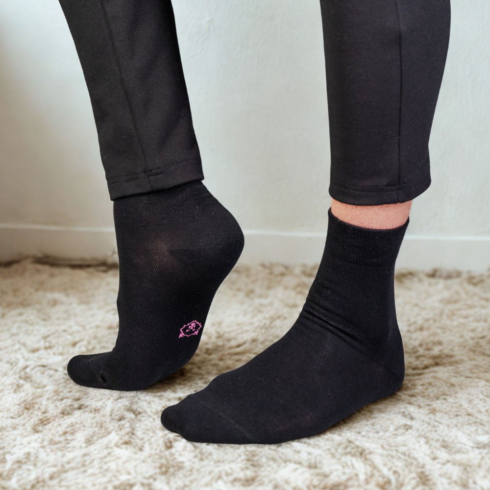 Light bamboo socks with colour-coding