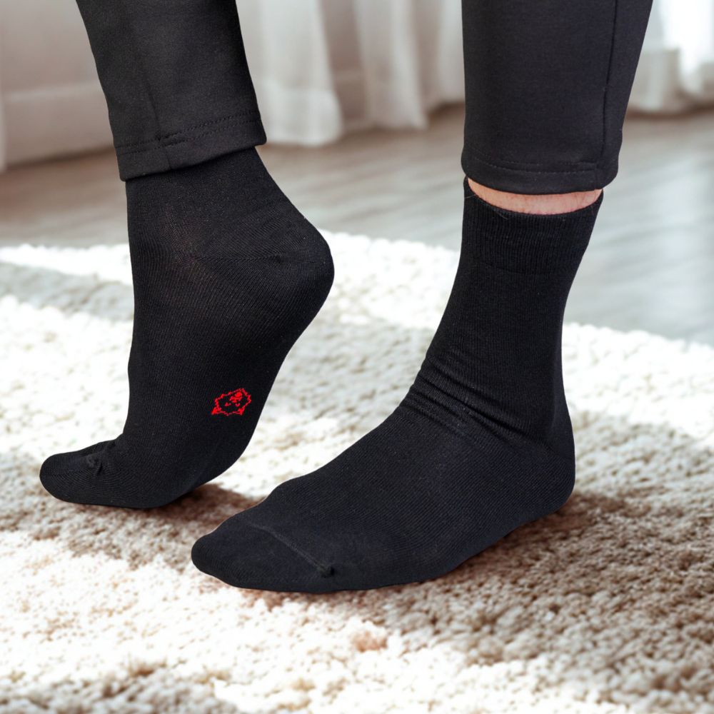 Light bamboo socks with colour-coding