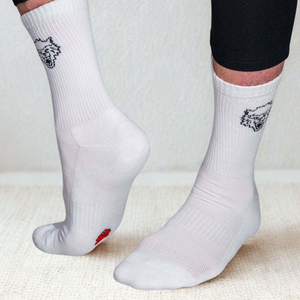 Strong bamboo socks with colour-coding