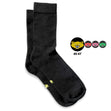 Strong bamboo socks with colour-coding