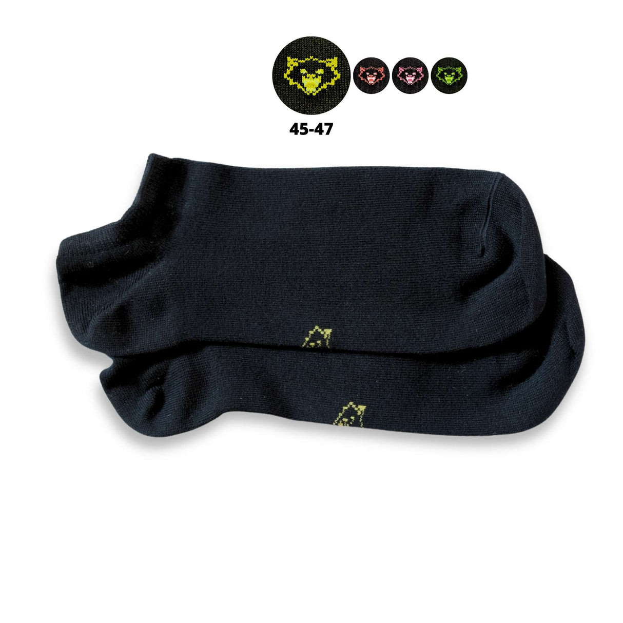 Ankle bamboo socks with colour-coding