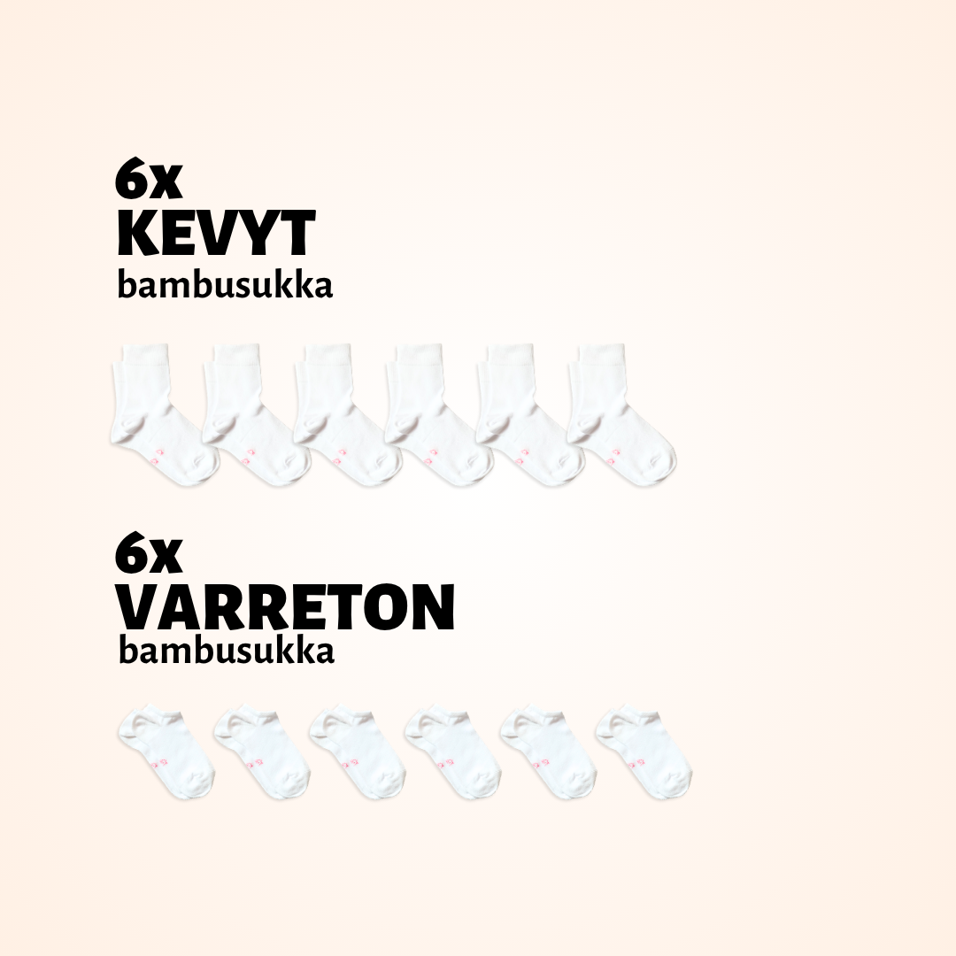 Kesäsetti, valkoinen