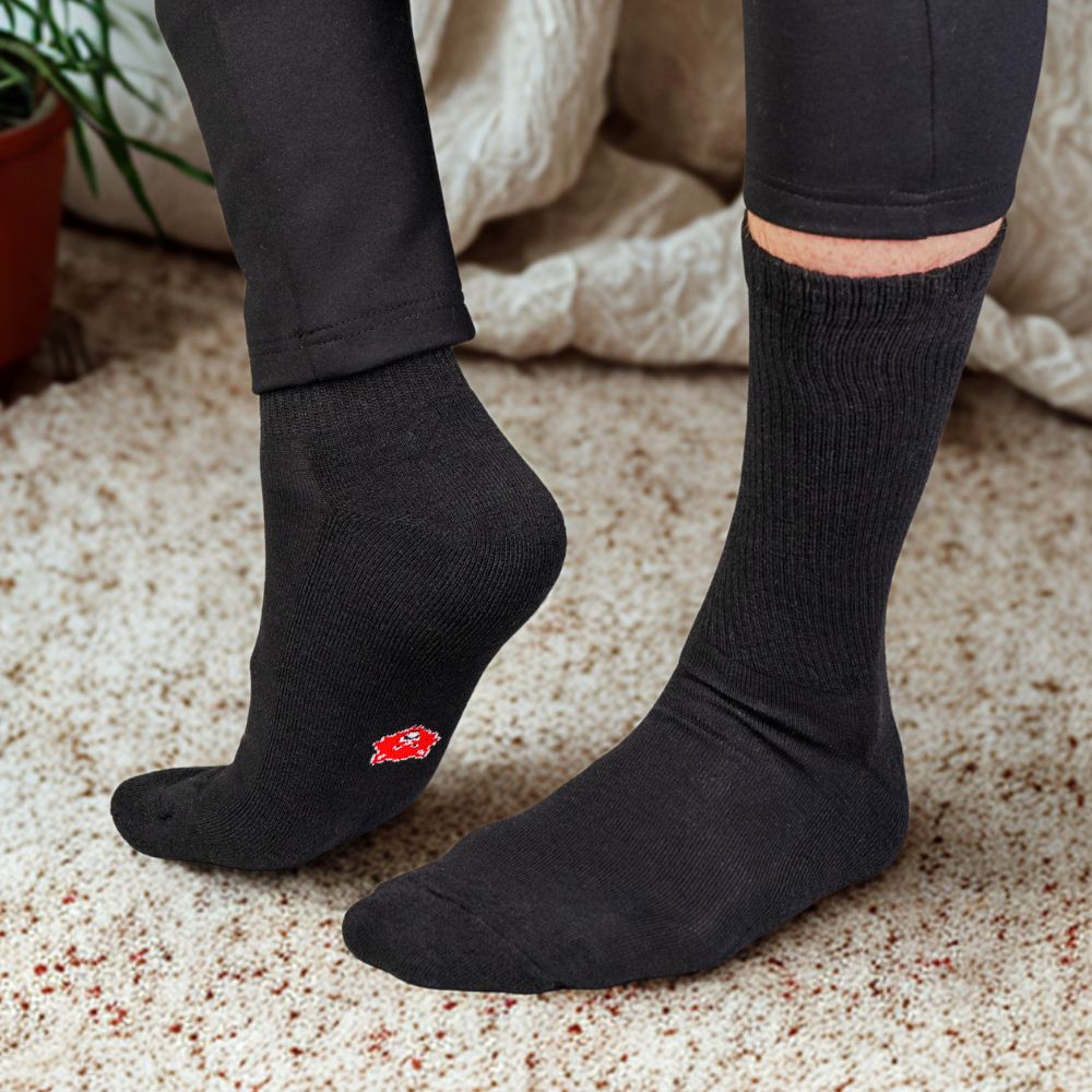 Merino wool socks with colour-coding
