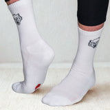 Strong bamboo socks with colour-coding