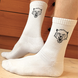 Strong bamboo socks with colour-coding